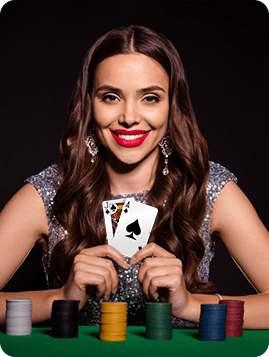 poker girl 